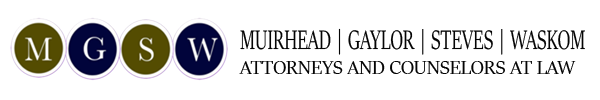 Muirhead, Gaylor, Steves & Waskom – Attorneys and Counselors at Law Logo